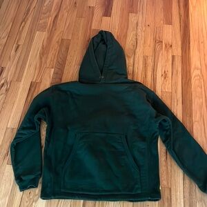 Yellow label co large forest green sweatshirt